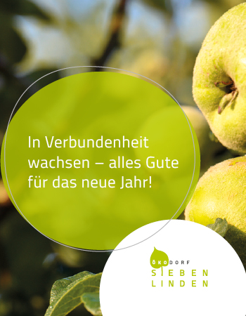 Titelblatt des Jahreskalenders 2026 mit Sieben Linden-Logo