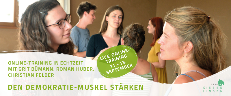 Banner Online-Seminar Demokratie