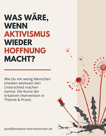 Aktivismus macht Hoffnung